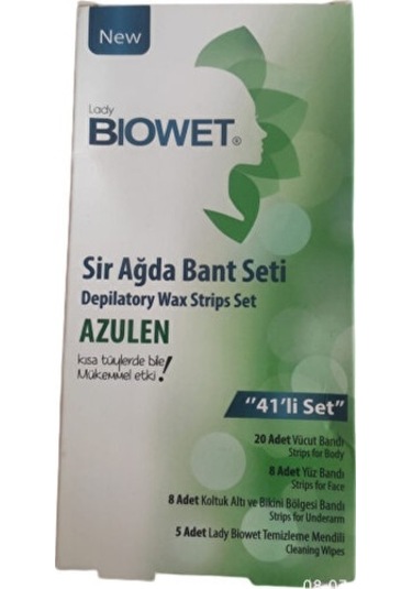 Biowet Azulen Sir Ağda Bandı 41'li