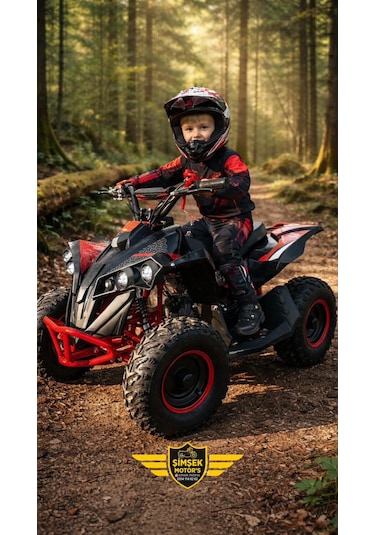 Enbest Mini Atv 4-16 Yaş Kırmızı