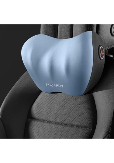 Suntek Araba Boyun Yastığı Sürüş Koltuğu Için Rahat Hafif Mavi
