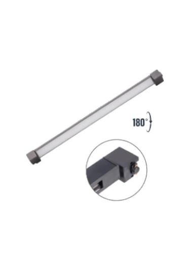 Zmr 40w Siyah Kasa Opak Lıneer Ray Spot Günışığı 3200k Gün Işığı