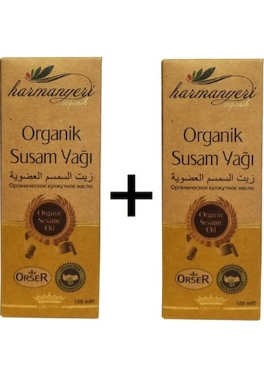 Harmanyeri Organik Susam Yağı 100 ml 2 Adet