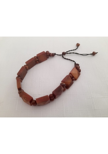 Yetişkin Bilek Boy Kuka Bileklik Kahverengi