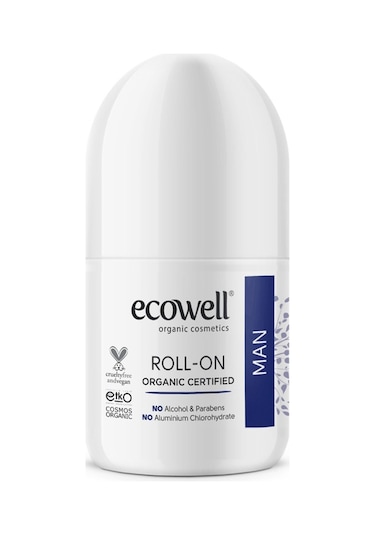 Ecowell Organic Erkek Roll-On Deodorant 75 ML