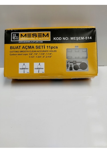 Meşem 19-64 Buat Açma Seti 11pcs Meşem514 N11.15542