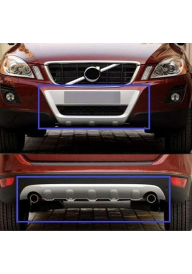 Volvo Xc60 Uyumlu 2009 2013 Ön Arka Koruma Difüzör Parça