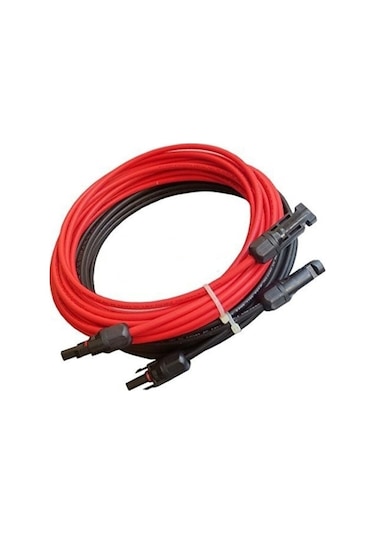 Mc4 Söketli 6M 4MM2 Solar Panel Kablosu 3+3 M