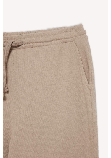 DeFacto Beli Bağcıklı Wide Leg Geniş Paça Eşofman Altı E5212AX25SMBG170