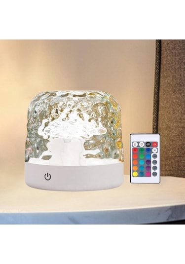 Suntek Yatak Odası Başucu Lambası Şık Işık Gece Işığı Yurt Ev Beyaz