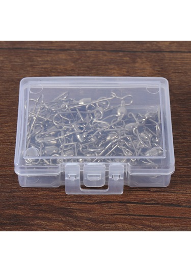 Xiyyadms Balıkçılık Pivoting Snap Pinleri 25 Adet - 0 Numara, Bakır Ve Paslanmaz Çelik, Tersine Çevirme Engeli, Dayanıklı Ve Korozyona Dayanıklı