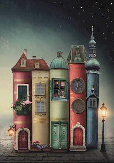 Nova 2000 Parça Fantastik Kitaplar Puzzle