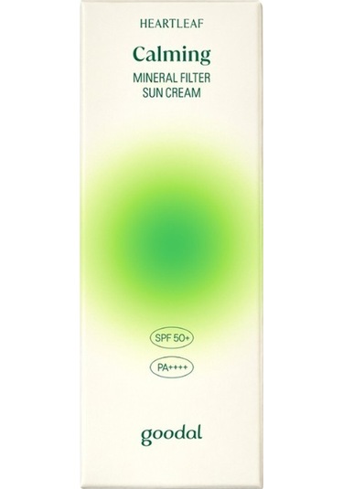 Goodal Heartleaf Calming Mineral Filter Sun Cream SPF50+ 50 ML