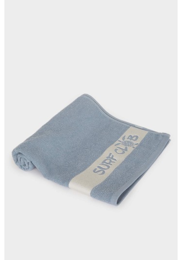 DeFacto Erkek Baskılı Pamuklu Plaj Havlusu E3163AX25SMGN1