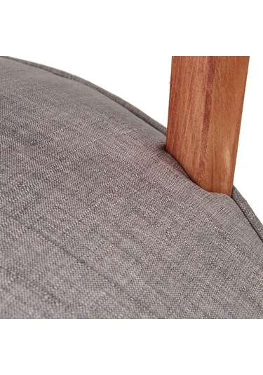 Just Home Yuvarlak Berjer - Gri - 71x64x64 Cm Gri