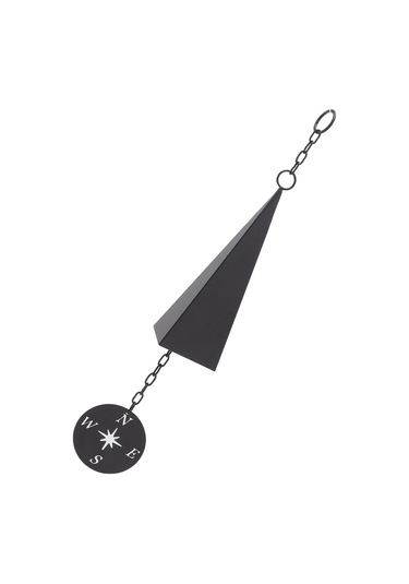 Mufunye Demir Üçgen Zil, Konpasslı Rüzgar Yakalayıcı, Ev Bahçe Veranda Dekorasyonu, Rahatlatıcı Melodi, İç Ve Dış Kullanım