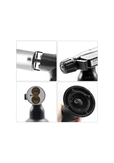 Wezone 1300 C Isı Multifonksiyonel Fırın & Barbekü Alev Torçu - Paslanmaz Çelik Uçlu, 35 Dakika Kullanim Süresi