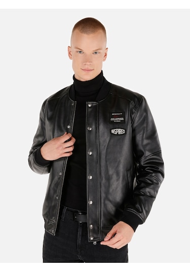 Colins Siyah Erkek Mont Pu Cl1068169 Q1.v1 Blk Siyah