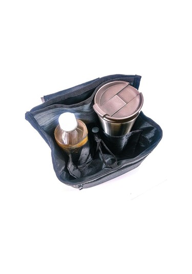 Trendooze Bagaj Fincanı Tutucu Gri Seyahat Içecek Tutucu Esansiyel Gri