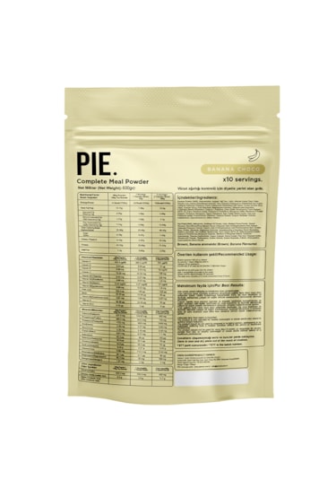 Pıe. Proteinli Öğün Tozu / Vücut Ağırlığı Kontrolü İçin Diyetin Yerini Alan Gıda / Vanilya Ve Muz Aromalı /40 Öğün Karışık
