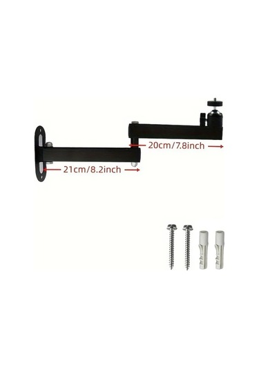 Zyzqstore Katlanabilir Mini Projektör Duvar Montajlı Evrensel Tavan Çok Renkli Çok Renkli