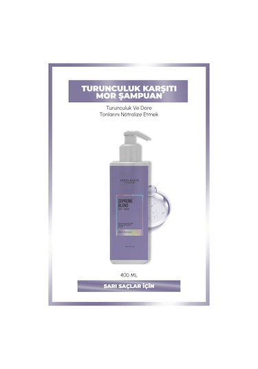 Lewel Mood Premium Supreme Blond Violet Şampuan 400 ML