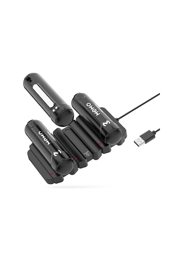 MEMO DL10 Telefon Soğutucu Fan Batarya Şarj Paneli + 2 Yedek Powerbank