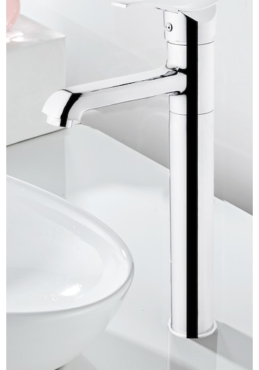 Hms Aç-Kapa Çanak Tipi Uzun Yüksek Lavabo Bataryası