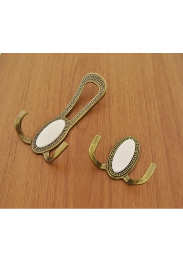 Azimkar Hırdavat Bambu Askılık Antik Sarı Beyaz Diğer