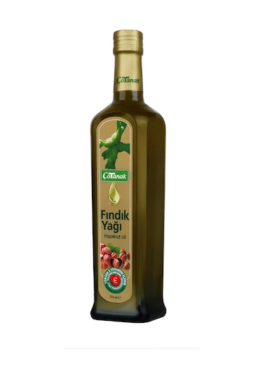 Çotanak Fındık Yağı Cam Şişe 750 ML