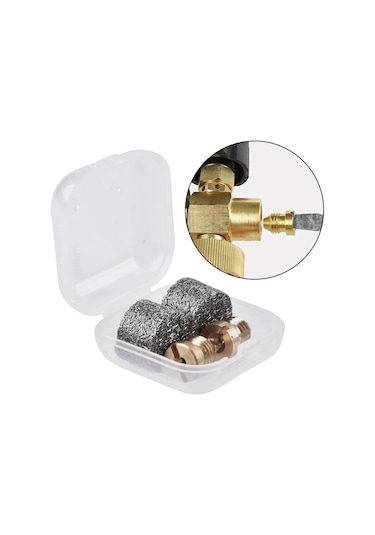 Homyl 2 Adet Köpük Topu Delikli Meme İpuçları, Yapıcı, 1,0-mm