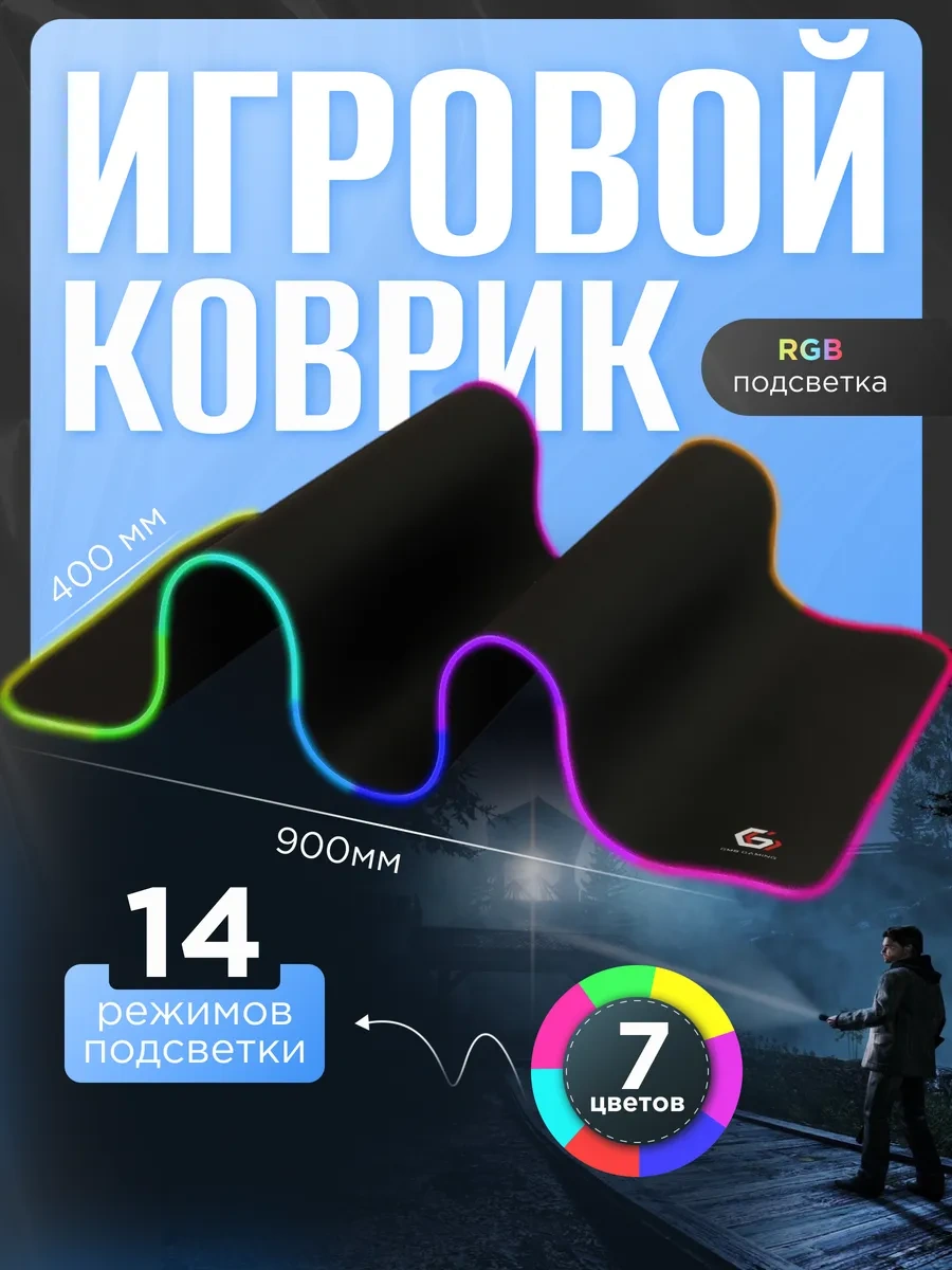 Gembırd Büyük Aydınlatmalı Fare Altlığı 245888383