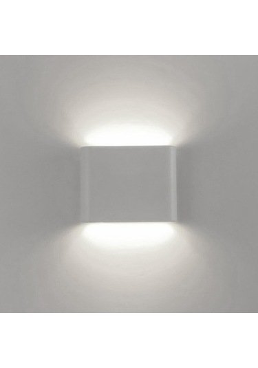 Suntek Kare Led Duvar Lambası Aplik Koridor Beyaz-beyaz-ışık Beyaz Beyaz Işık