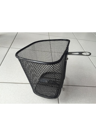 Bisiklet Çocuk Tel Örgü Ön Sepet Siyah 16 - 20 Jant