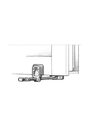 Pencere Havalandırma Mandalı Kolu 12 Kademe 5 Adetli Bj031