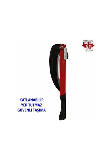 Bağ Bahçe Tarla Ot Çalı Kesme Budama için Orak Tırpan
