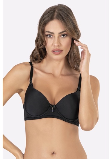 NBB Kaplı Emzirme Sütyeni 3628 | Siyah