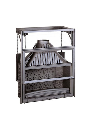 Invıcta 900 Grande Vısıon Asansörlü Şömine Haznesi 6890-44