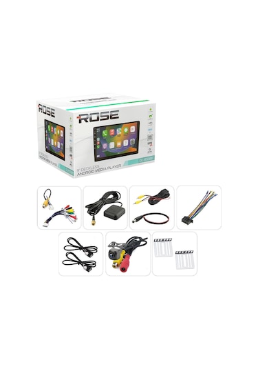 9'' Android Oto Tablet 4-64 Kameralı Rose Dc-8509bt-464