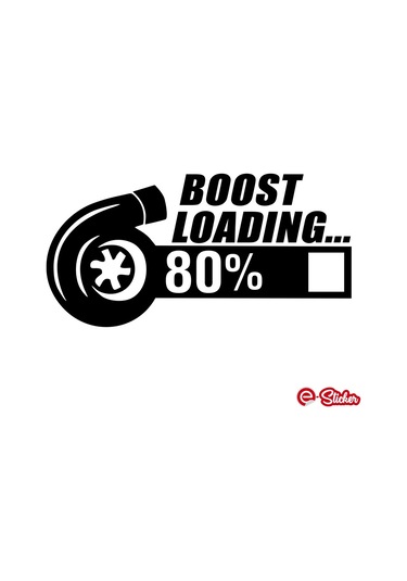 Boost Loading Oto Sticker Araba Cam Sticker (505528163)