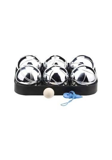 Avessa Bocce Seti Boccia Set Metal 8 Top Bs 004 Gri