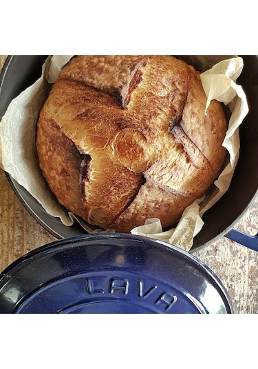 Lava Döküm Yuvarlak Tencere. Folk Çap(Ø)22cm.