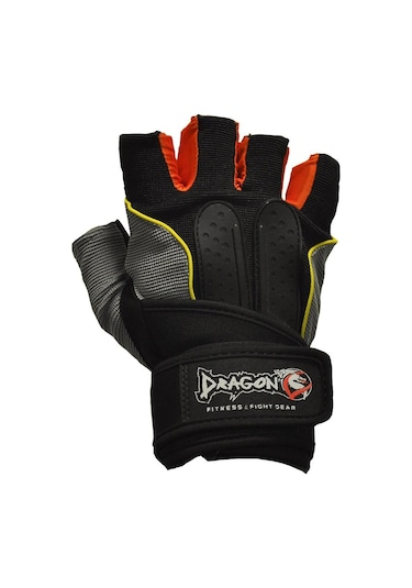 Dragon W8063 Bilek Bandajlı Body & Ağırlık & Fitness Eldiveni Çok Renkli