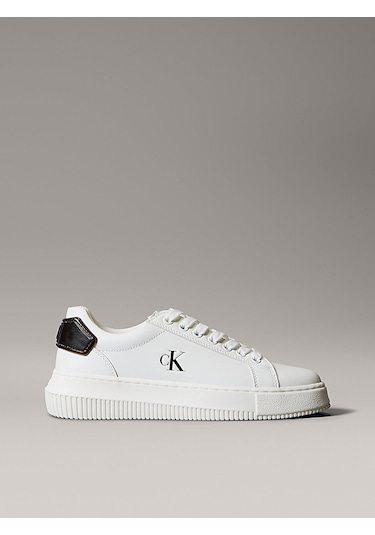 Calvin Klein Jeans Kadın Sneaker Yw0yw0184601w Beyaz