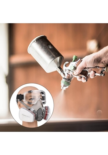 Trendooze Yüz Yarım Solunum Parçası Maskesi Jms Gaz Cihazı 6200 Ej