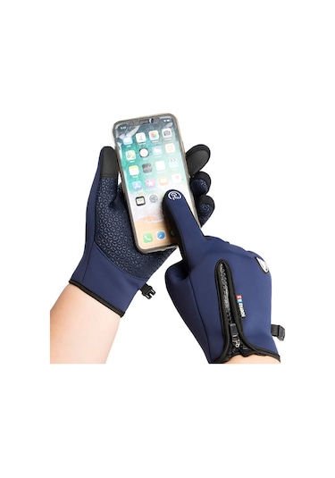 Pasifix Unisex Windproof Su İtici Dokunmatik Ekran Kışlık Eldiven