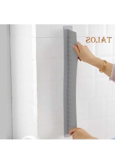 Pazly Koyu Gri Mutfak Su Bölmesi - Silikon Su Engelleme Kurulu - Restoran İçin Dayanıklı Koyu Gri