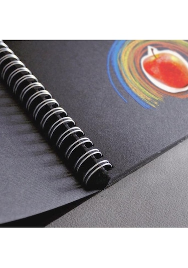 Fabriano Black Drawing Book, Siyah Murillo Karton, 190gr, 21x29,7cm