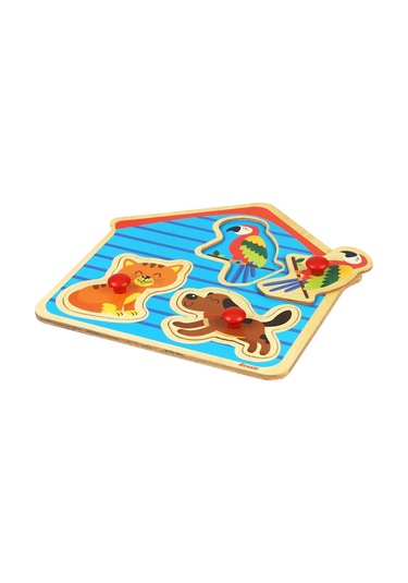 Rossie Ahşap Ilk Yapboz Evcil Hayvanlar