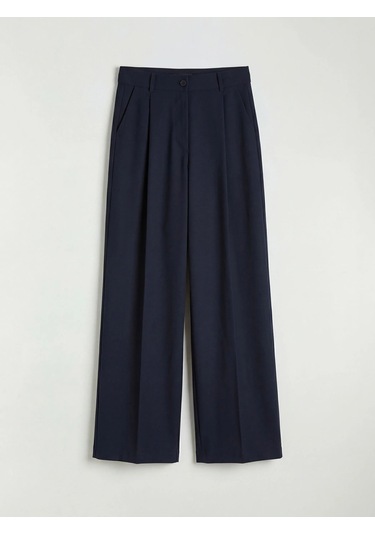 Lc Waikiki Lacivert Kruvaze Yaka Kadın Blazer Ceket