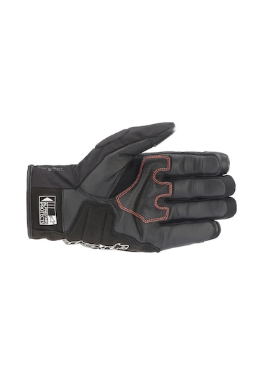 Alpinestars Smx Z Drystar Korumalı Motosiklet Eldiveni Siyah Kırmızı