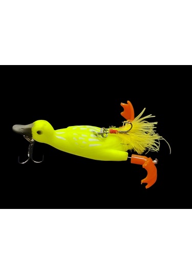 Ördek Rapala Lures Döner Ayak Turna Kaşığı 2 Adet 14gr 9cm Sarı